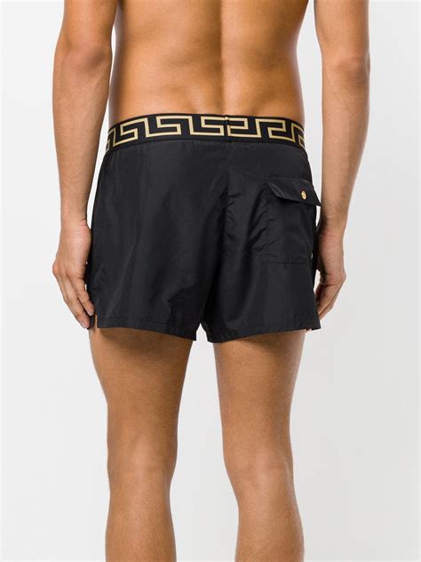 versace swim shorts men's|Versace swimming trunks.